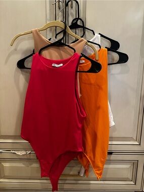 Lot of Zara Sleeveless Bodysuit